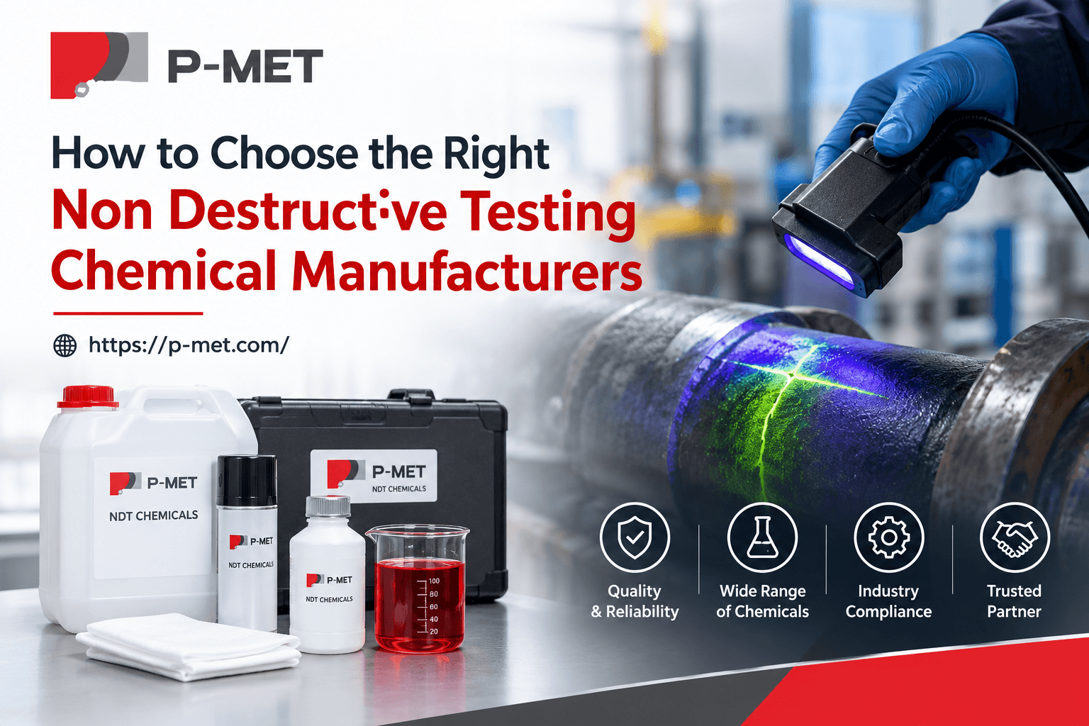 non destructive testing chemical manufacturers