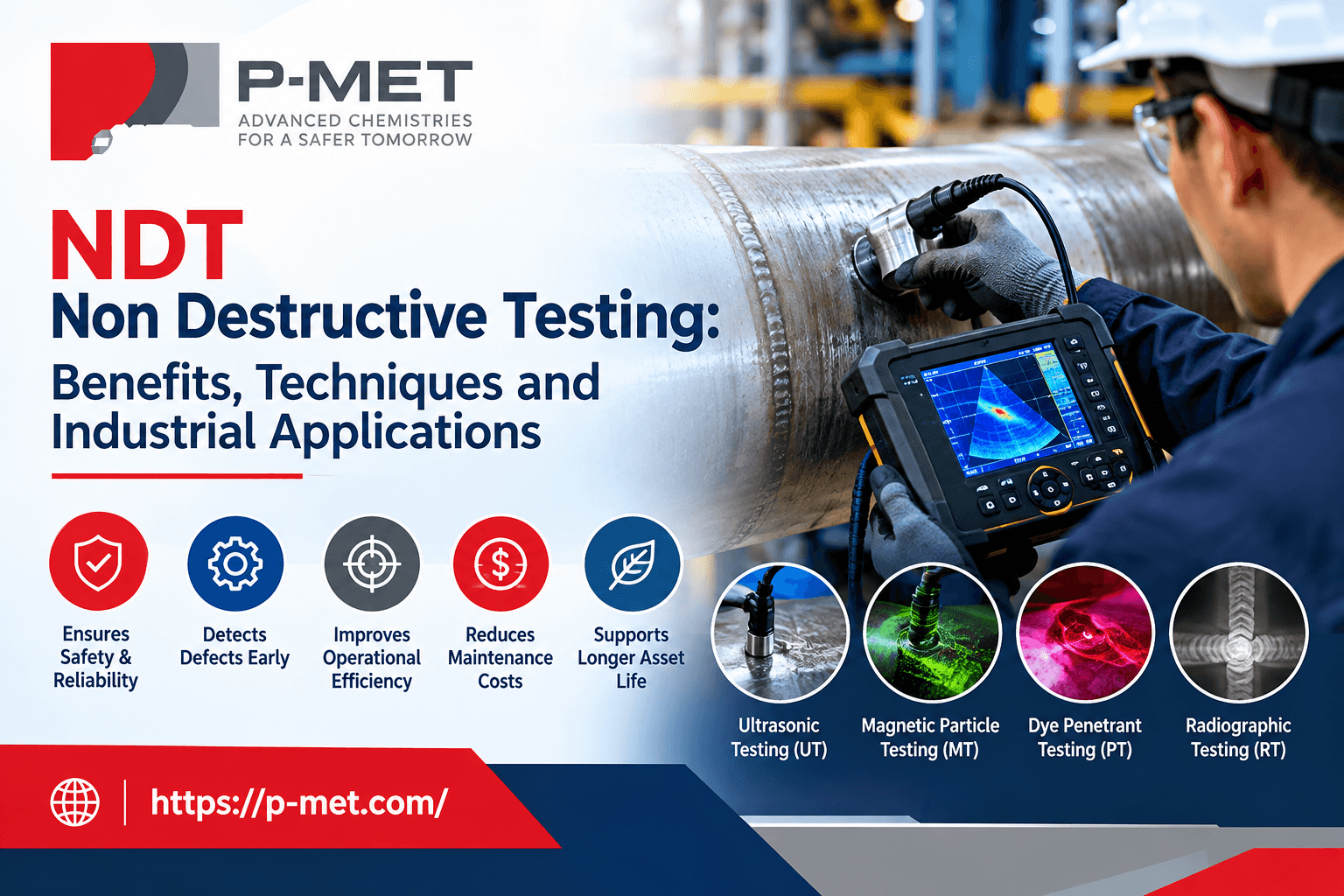 NDT Non Destructive Testing: Benefits, Techniques and Industrial Applications